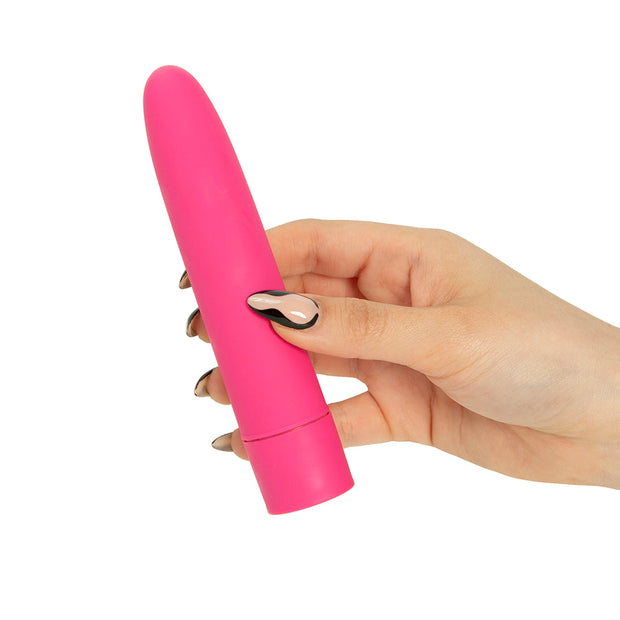 Simple & True Eezy Pleezy Classic Vibrator 5.5 in. Pink - Headshop.com