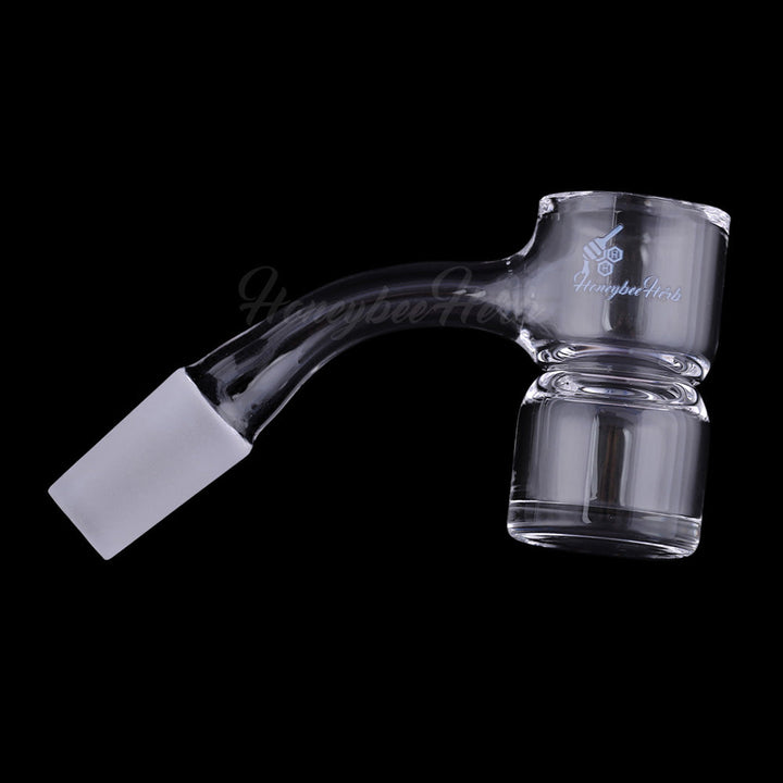 HONEY BEVEL SPLASH BUCKET QUARTZ BANGER - 45° DEGREE | BL - Headshop.com