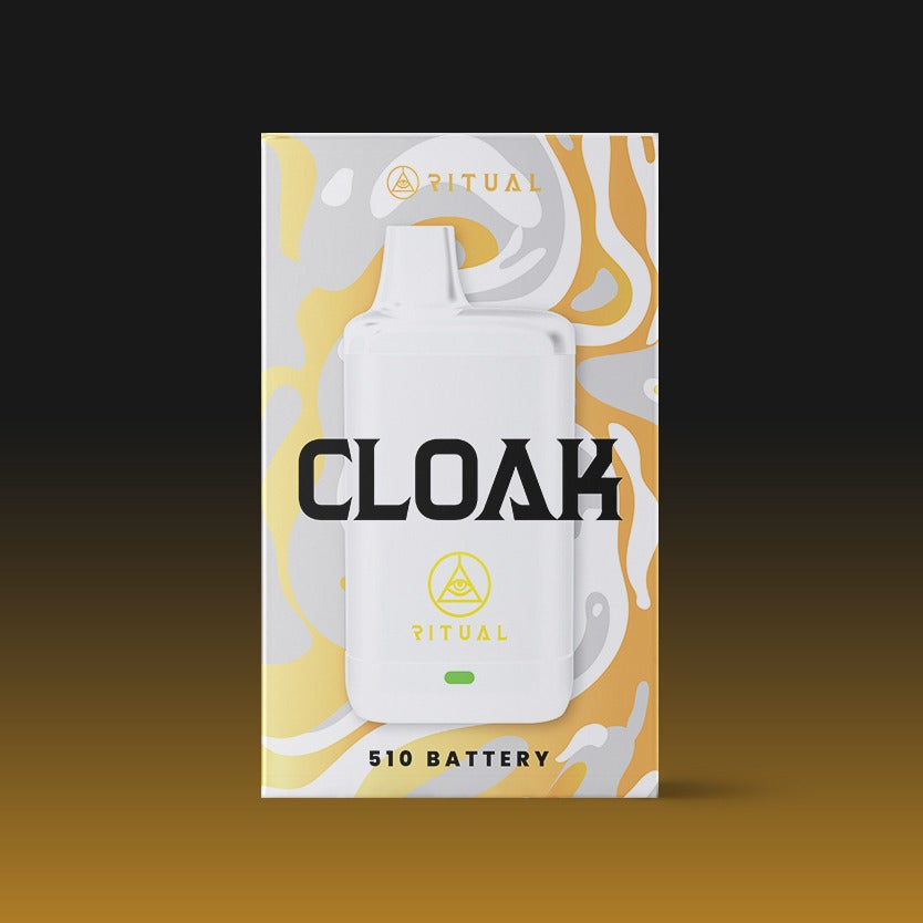 Ritual | Cloak 510 Variable Voltage Concealed Battery - White - Headshop.com