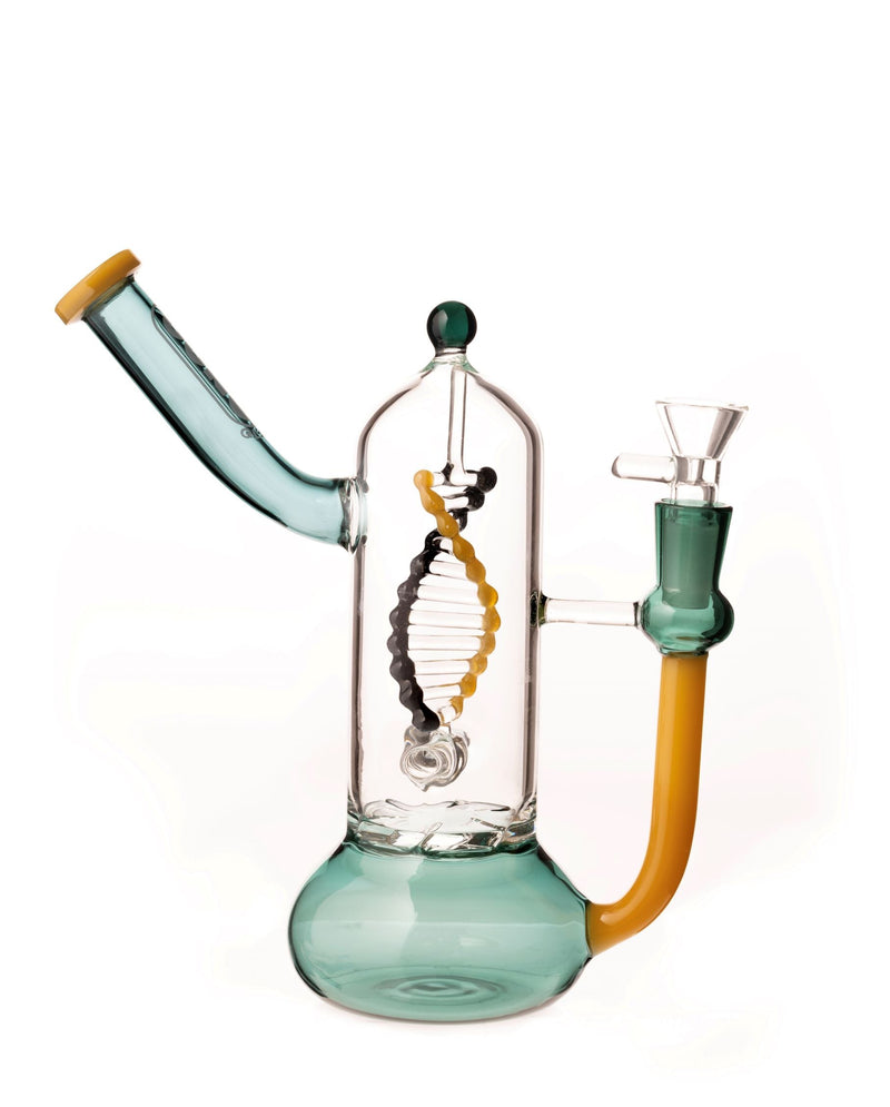 Daze Glass - Spinning DNA & Turbine Perc Glass Water Pipe - Headshop.com