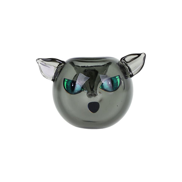 Pulsar Black Cat Glass Hand Pipe - 5" 3ct