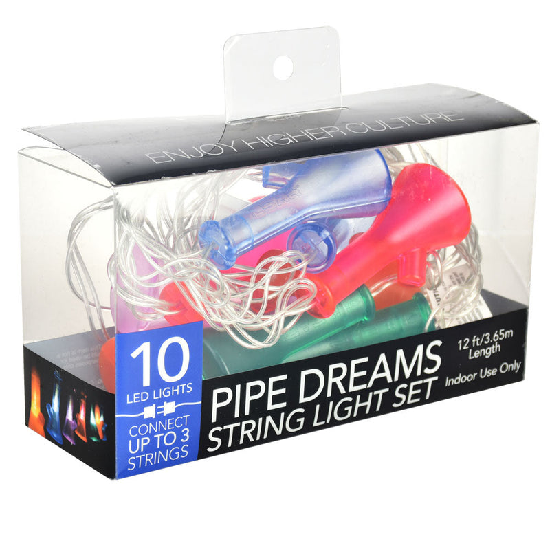 Pulsar Pipe Dreams Water Pipe LED String Light Set - 12ft - Headshop.com