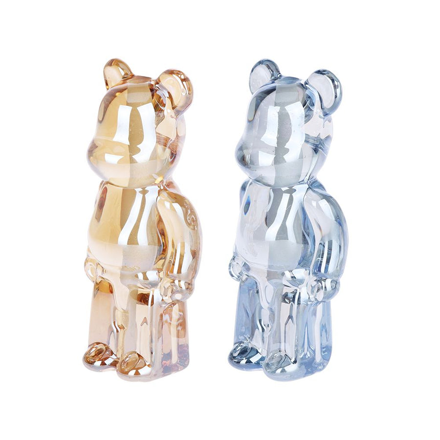 Doing The Bear Minimum Glass Hand Pipe - 4.25" / Colors Vary - Headshop.com