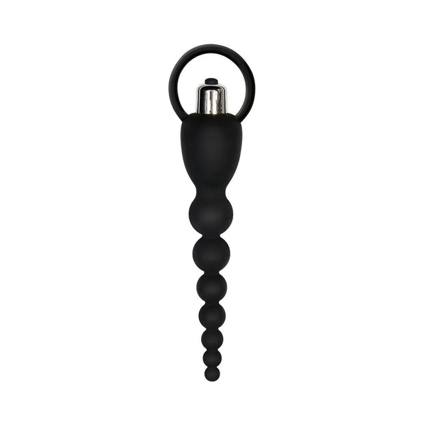Adam & Eve Vibrating Silicone Anal Beads (Bag Packaging) - Headshop.com