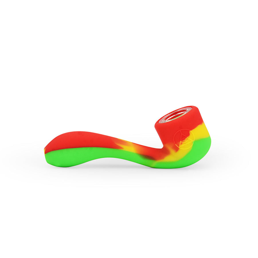 Ritual - 4.5'' Silicone Sherlock - Rasta - Headshop.com