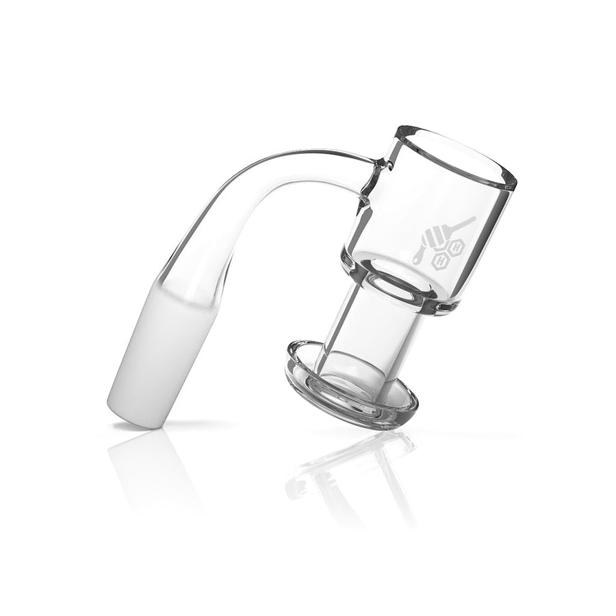 HONEYSUCKLE QUARTZ BANGER - 90° DEGREE | YL - Headshop.com