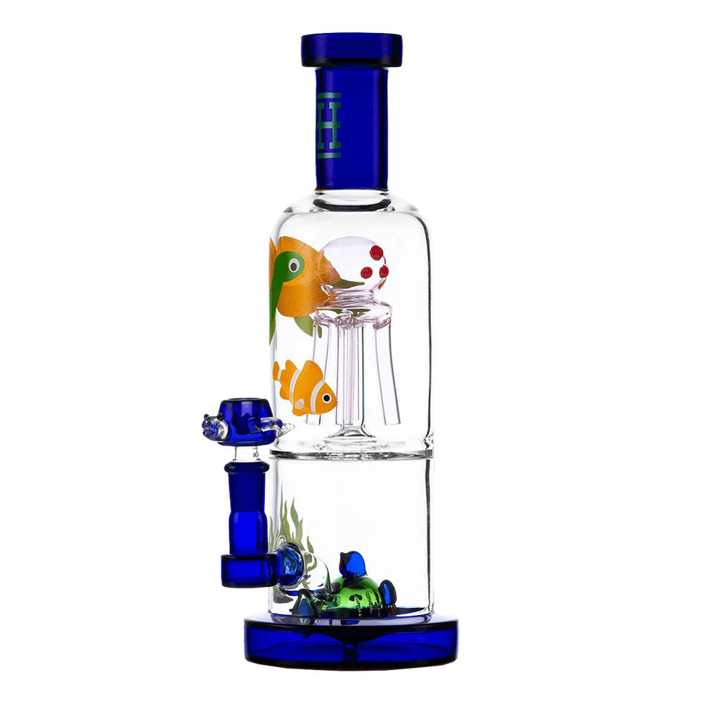 Hemper Ocean XL Water Pipe | 10" | 14mm F - Headshop.com