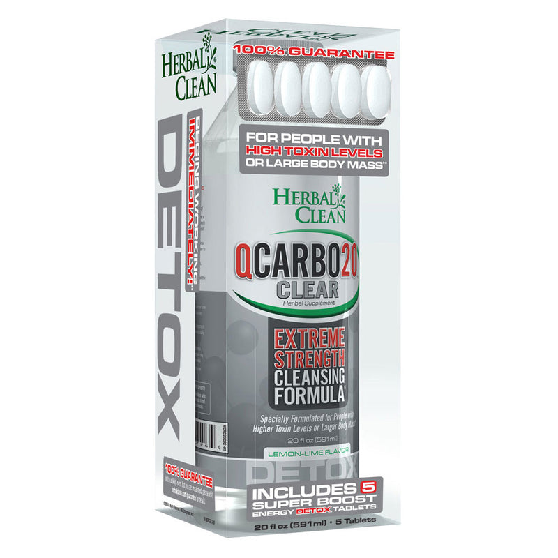 Herbal Clean QCarbo20 Clear | 20oz - Headshop.com