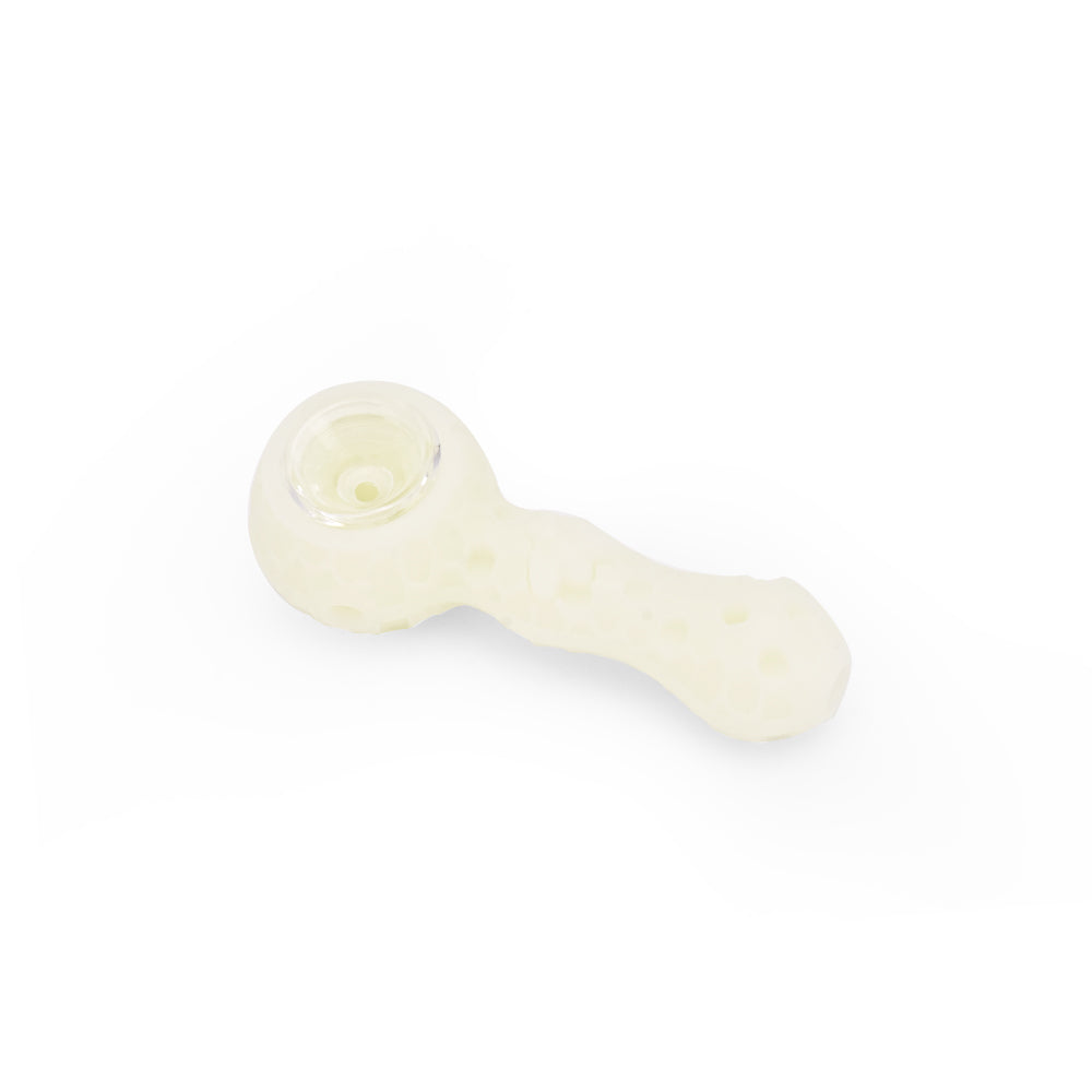 Ritual - 4'' Silicone Spoon Pipe - UV Titanium White - Headshop.com