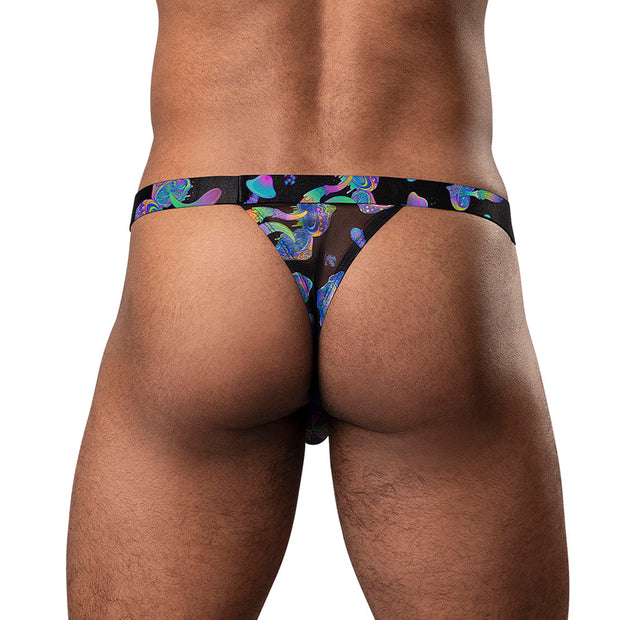 Male Power Hazy Dayz Micro Thong Mushrooms S/M - Headshop.com