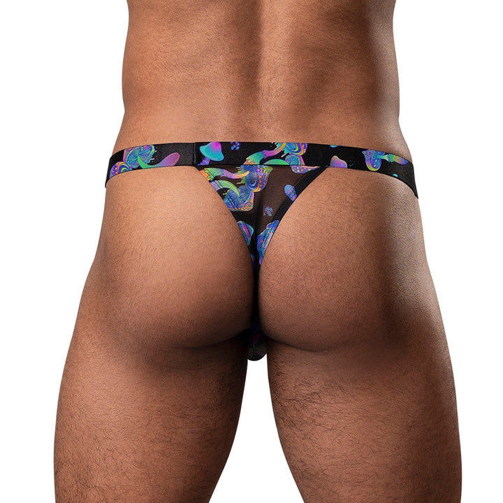 Male Power Hazy Dayz Micro Thong Mushrooms S/M - Headshop.com