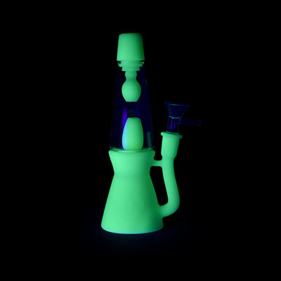 Ritual - 7.5'' Silicone Lava Lamp - UV Titanium White - Headshop.com