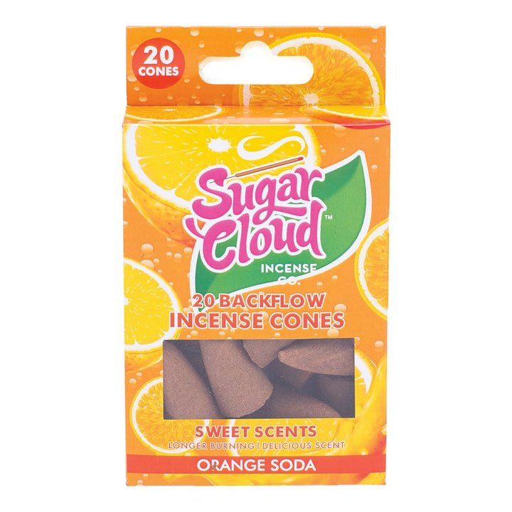 Sugar Cloud Sweet Scents Backflow Incense Cones - Headshop.com