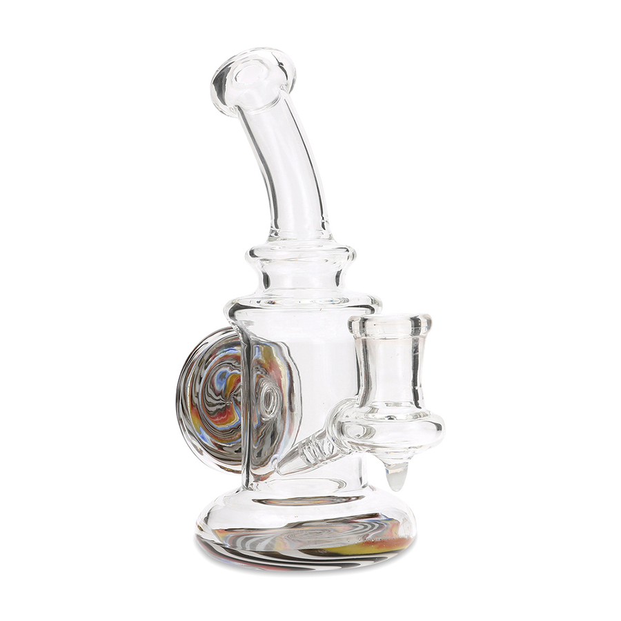 Medusa Customs 6.25" Swirl Bubble Bubbler - Headshop.com
