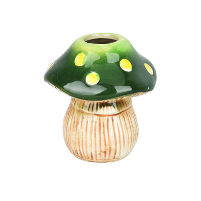 Colorful Mushroom Ceramic Shot Glass - 2oz / Colors Vary - Headshop.com