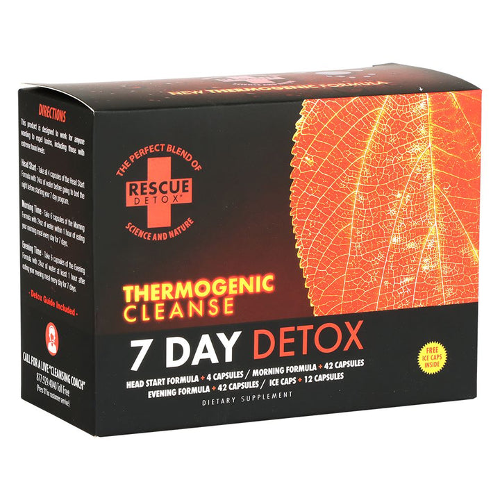 Rescue Detox 7 Day Thermogenic Cleanse Detox Kit