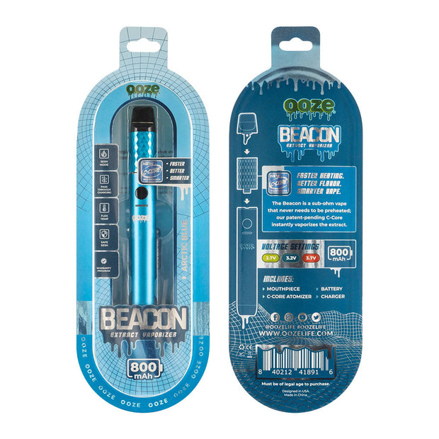 Ooze Beacon Slim Wax Pen | 800mAh - Headshop.com