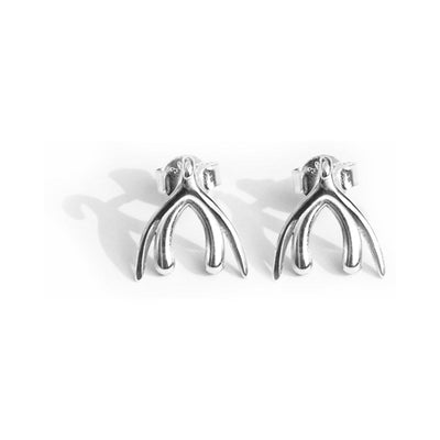 Biird Clit Earrings Silver - Headshop.com