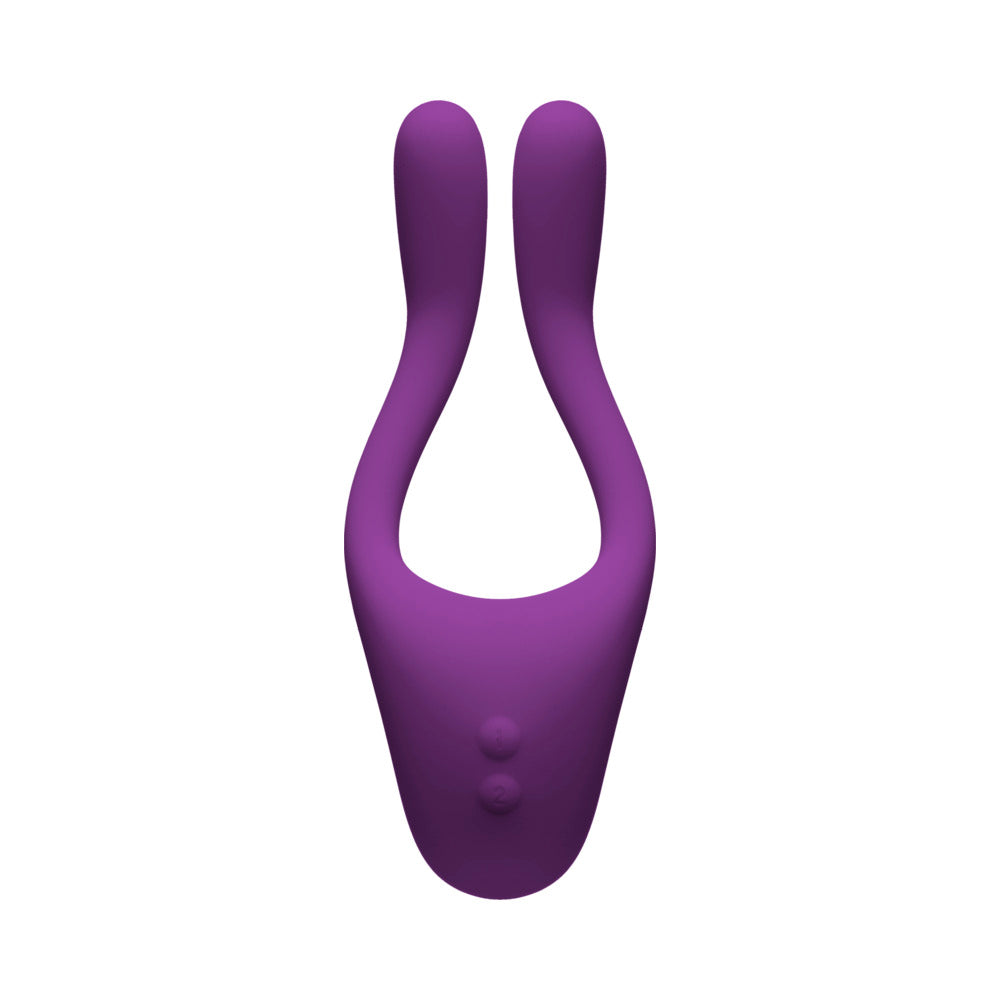 TRYST V2 Bendable Multi Erogenous Zone Massager with Remote- Purple - Headshop.com