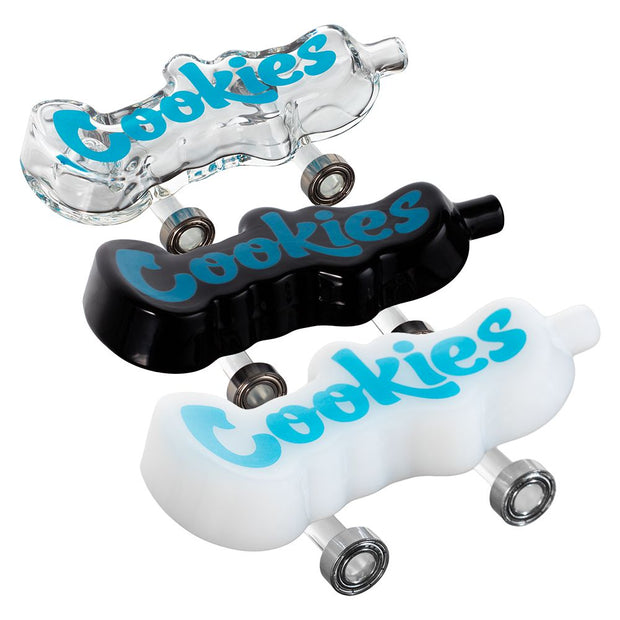 Cookies Toke Deck Glass Hand Pipe | 4.25" - Headshop.com