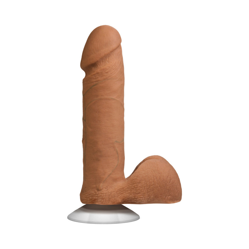 The Realistic Cock - UR3 - 6 Inch Brown - Headshop.com
