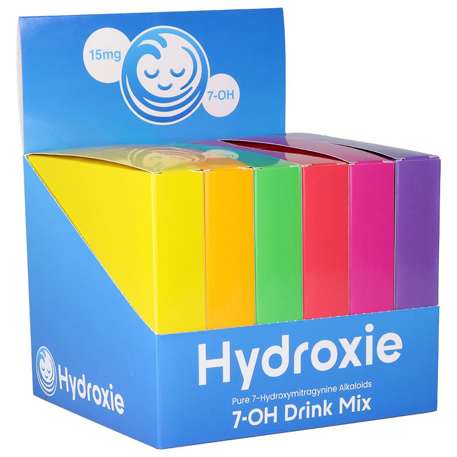 Hydroxie 7-Hydroxymitragynine Drink Mix | 15mg | 10g | 90pk Display - Headshop.com