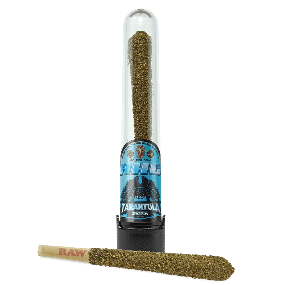 HHC Tarantula Premium Kief Doobie – 200mg – 2g – Indica - Headshop.com