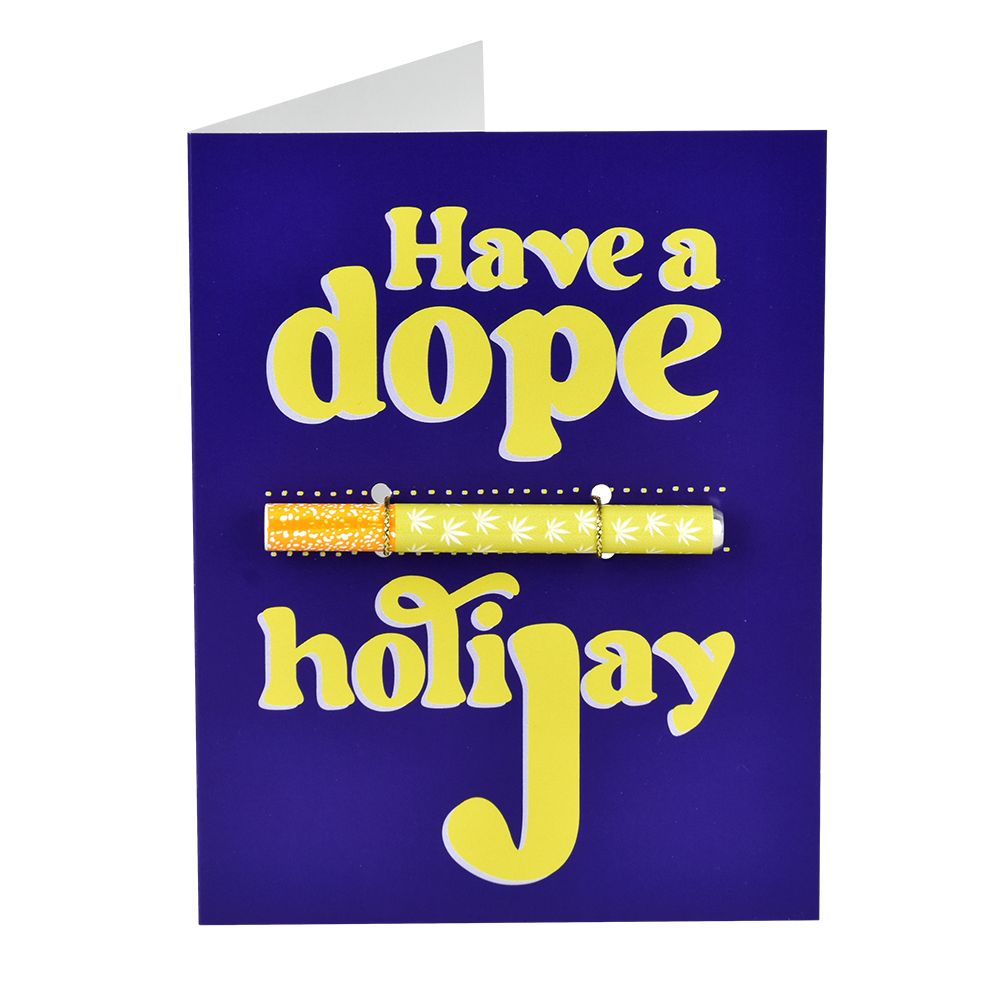 KushKards One Hitter Holiday Greeting Card - Headshop.com