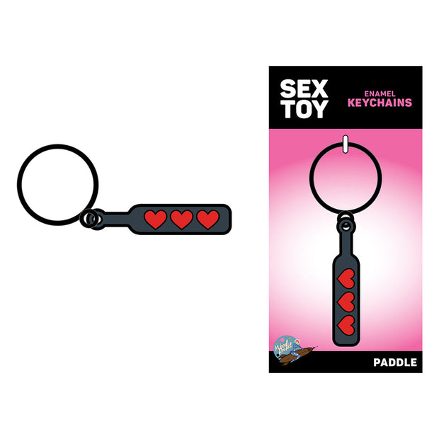 Sex Toy Keychain Hearts Paddle Headshop.com Sex Toy Keychain Hearts Paddle Headshop.com
