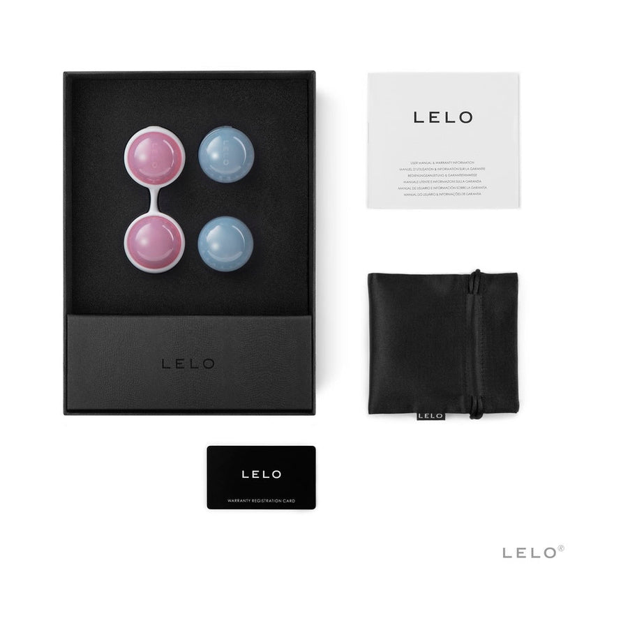 LELO BEADS Kegel Balls Set Blue/Pink - Headshop.com