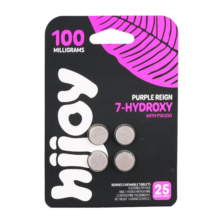 Hijoy 7-Hydroxy & Pseudoindoxyl Chewable Tablets | 100mg | 4pc - Headshop.com