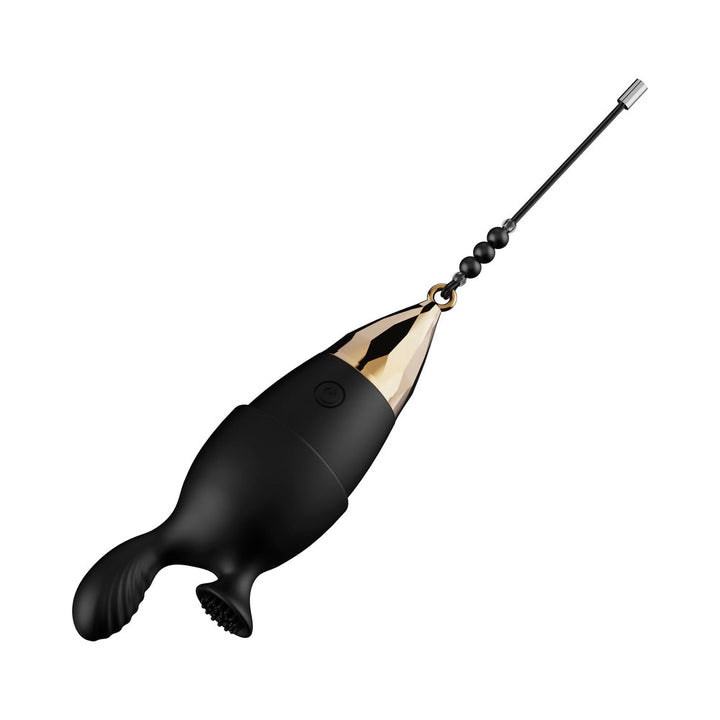 Evolved Egg-Citement 5-Piece Rechargeable Remote-Controlled Vibrator and Accessory Set Black - Headshop.com