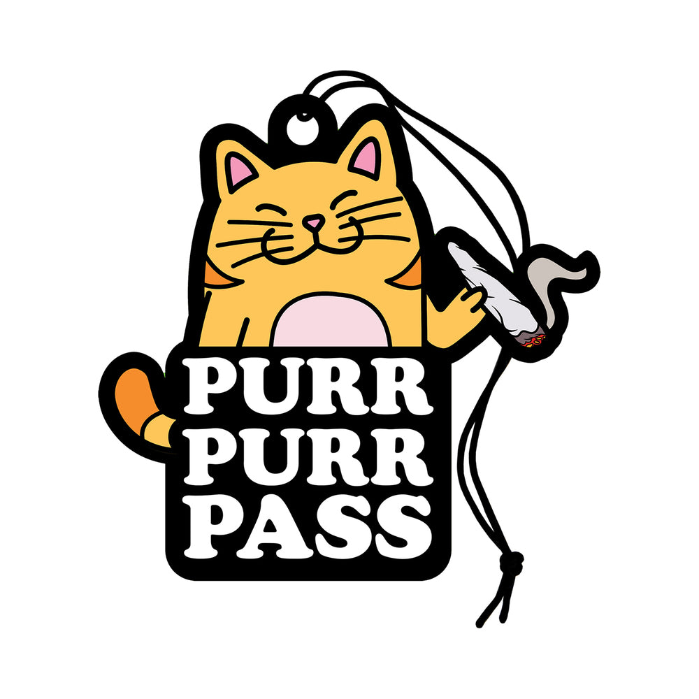 Wood Rocket Air Freshener Purr Purr Pass - Headshop.com