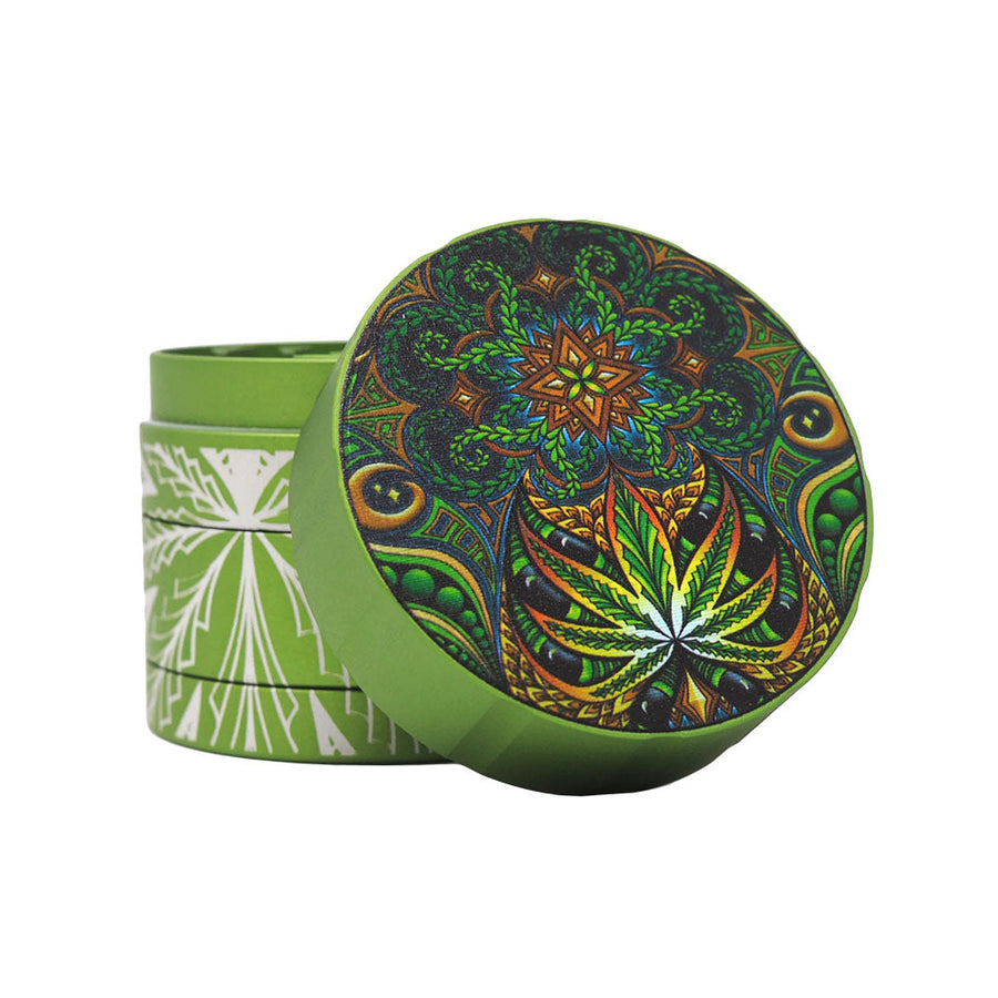 Cali Crusher Homegrown Phil Lewis Indica Grinder -4pc/2.35" - Headshop.com