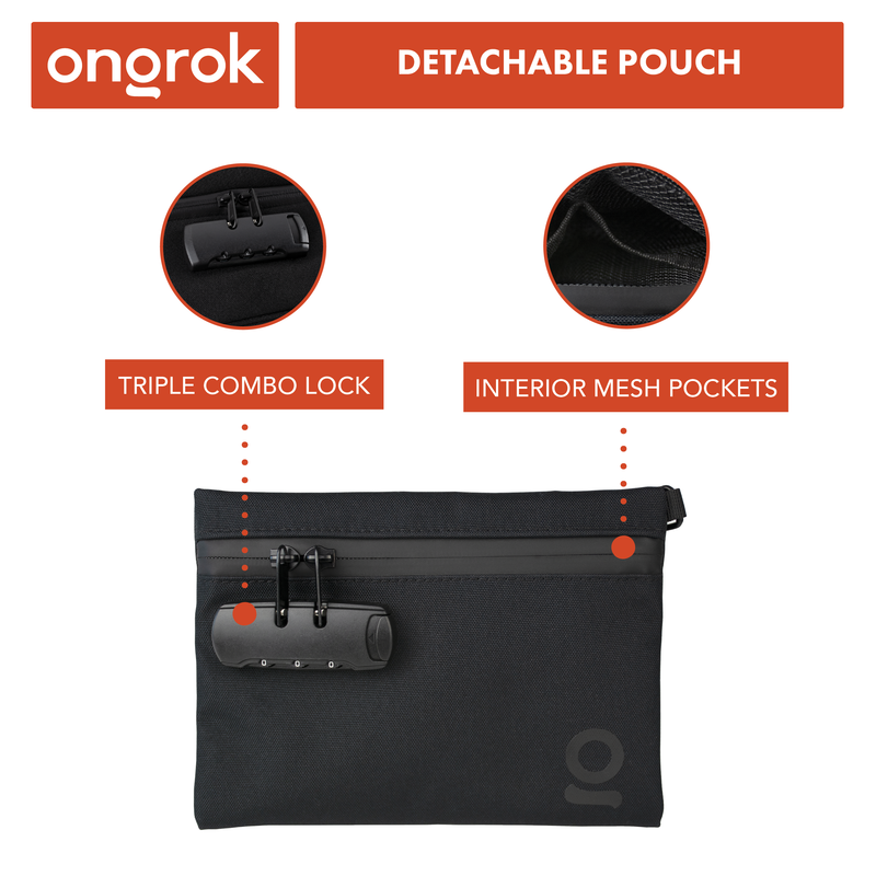 Ongrok Carbon-lined Smell proof Duffle Bag - Headshop.com