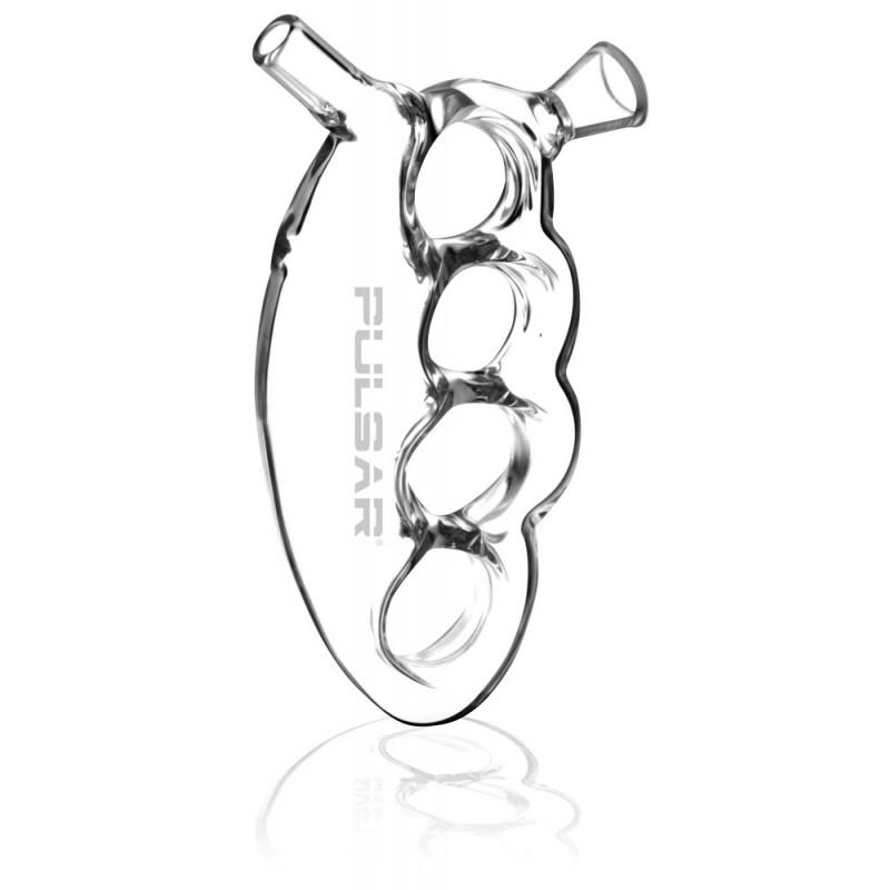 Pulsar Glass Knuckle Bubbler - Headshop.com