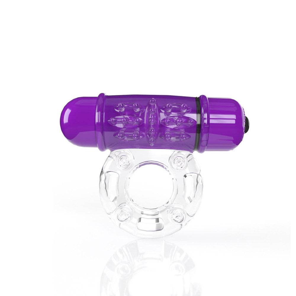 Screaming O 4T OWow Vibrating Cockring Grape - Headshop.com