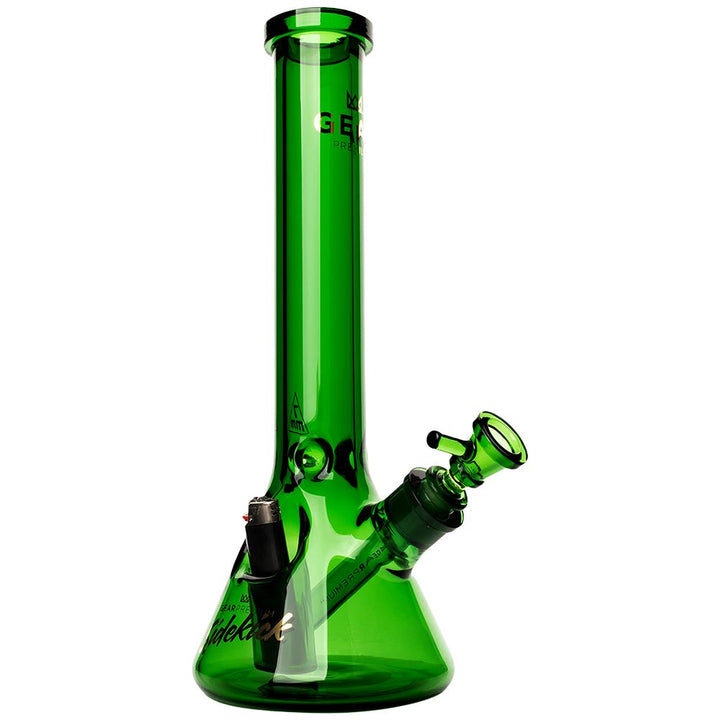 Gear Premium Sidekick Glass Beaker Water Pipe | 15" | 14mm F - Headshop.com