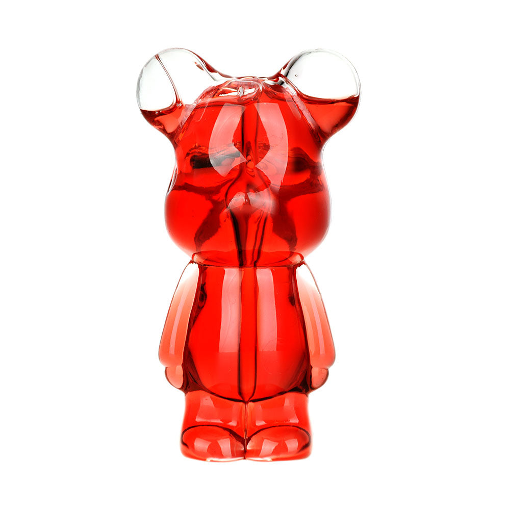 Teddy Bear Glycerin Hand Pipe - 4.25" / Colors Vary - Headshop.com