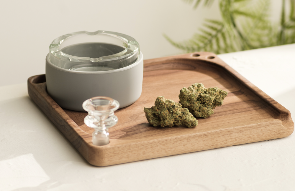 Rolling Tray & Storage Station - Headshop.com