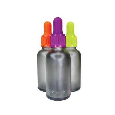 Ongrok Glass Dropper Jars, 6 pack - Headshop.com