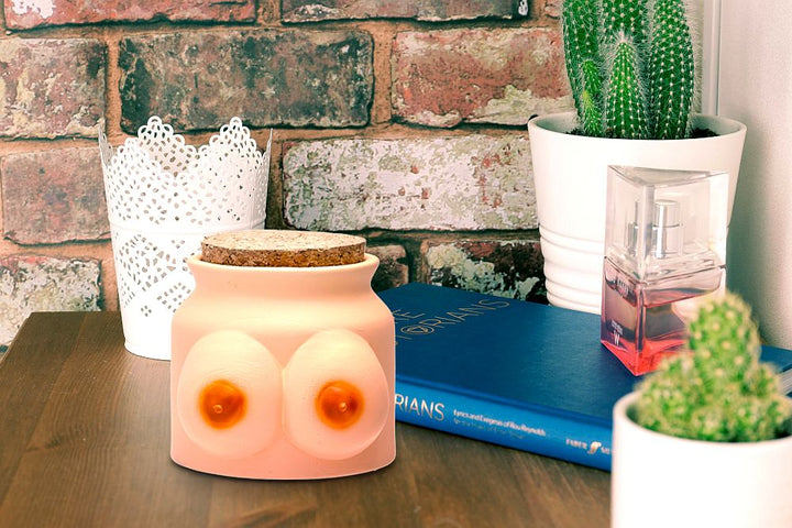 Boob stash jar -  in acetate box - Headshop.com