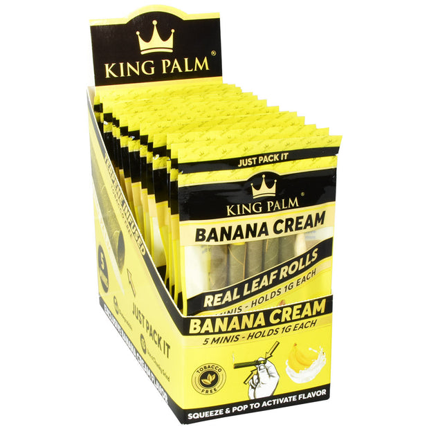 15PC DISP - King Palm Wrap Pouches - 5pk / Mini - Headshop.com