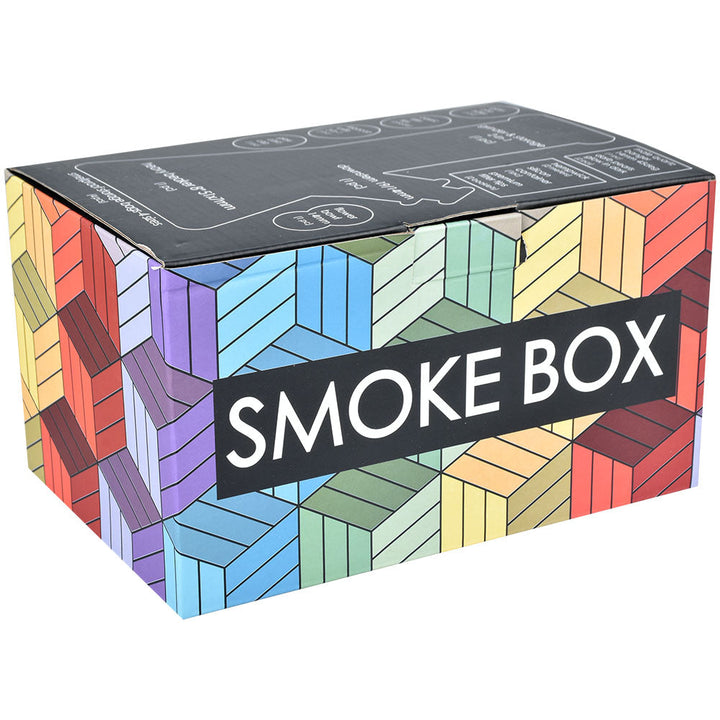 Smoke Box Water Pipe and Smoking Kit - 7.75" / 14mm F / Colors Vary - Headshop.com