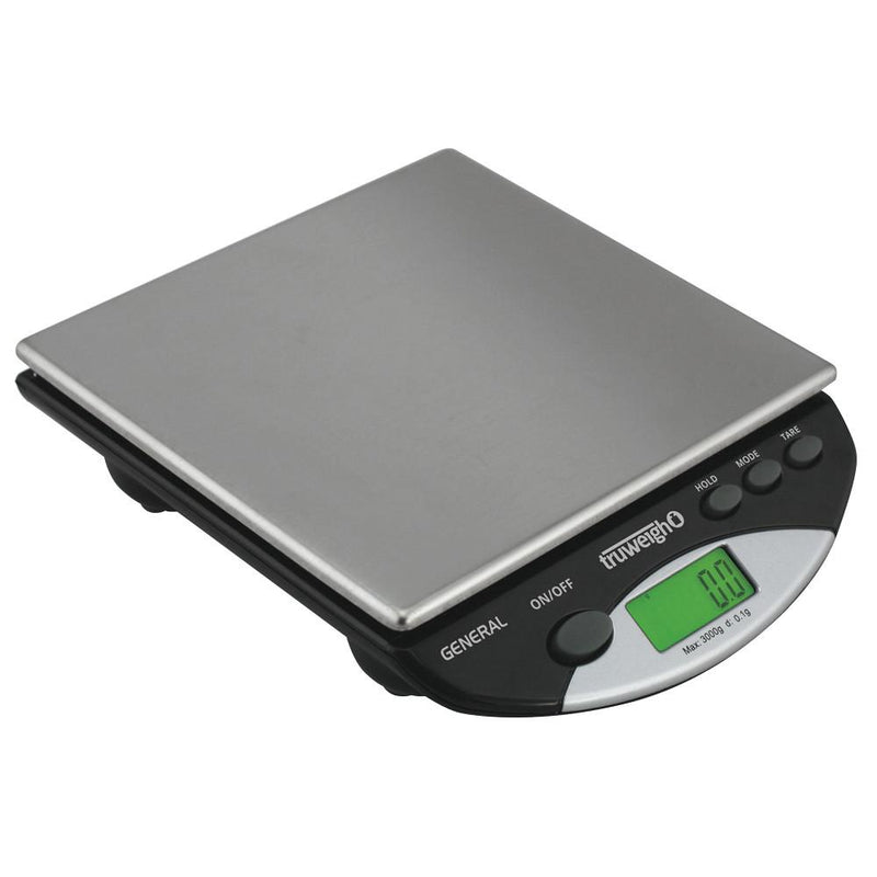 Truweigh General Compact Bench Scale | 3000g - Headshop.com