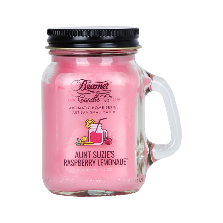 Beamer Candle Co. Aromatic Home Series Mini Mason Jar Candle | 4oz - Headshop.com