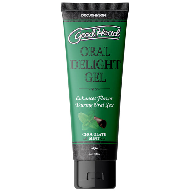 GoodHead Oral Delight Gel Chocolate Mint Bulk 4 oz. - Headshop.com