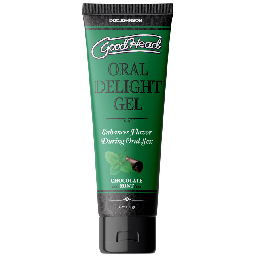 GoodHead Oral Delight Gel Chocolate Mint Bulk 4 oz. - Headshop.com