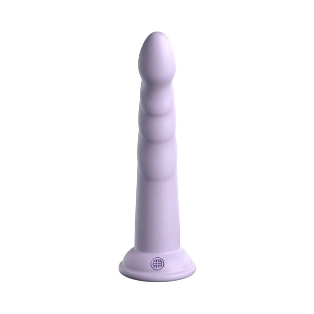 Dillio Platinum Collection Slim Seven 7 in. Silicone Dildo Purple - Headshop.com