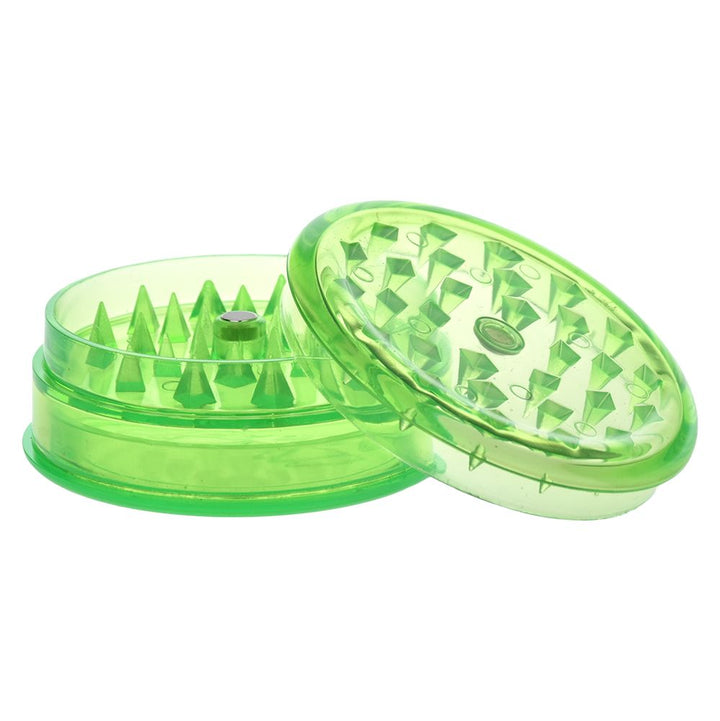 Grind-and-Store Acrylic Grinder | 3pc | 2.2" - Headshop.com